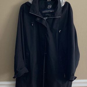 Free country rain rain go away raincoat